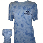 BLUE TIE DYE T-SHIRT